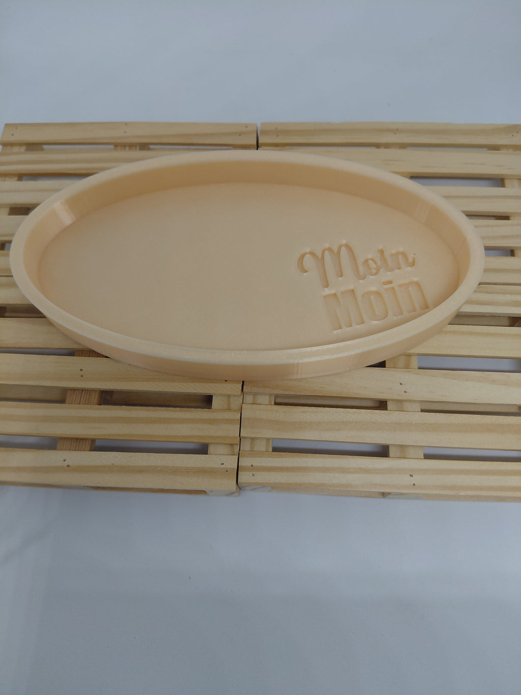 3D Druck Tablett, Ovale Schale, Moin Moin, Tablett, Dekoteller, digitale Datei, kommerzielle Nutzuung, Schmuckablage, 3D Modell, 3D printing